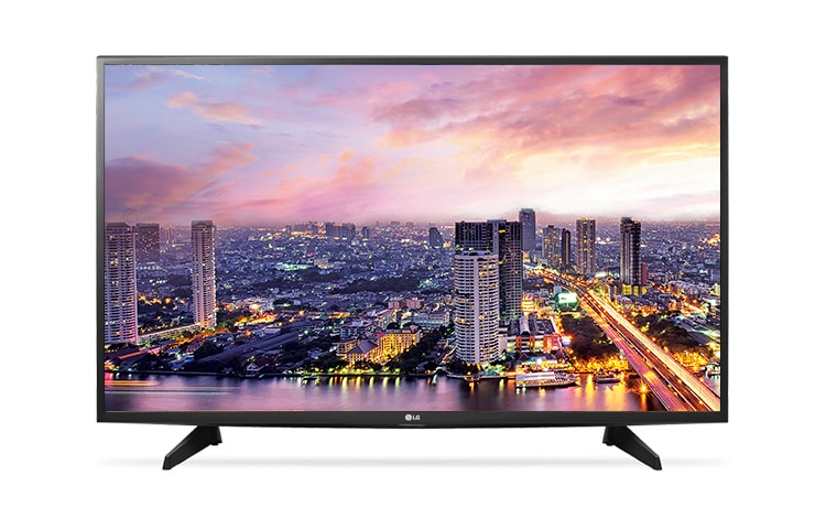 LG 43 collu Smart TV LED televizors ar WebOS 3.0 un iebūvētu WiFi., 43LH590V