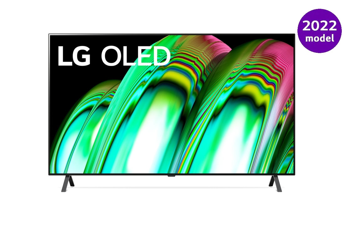 LG 48'' 4K OLED TV A2, Skats no priekšpuses , OLED48A23LA