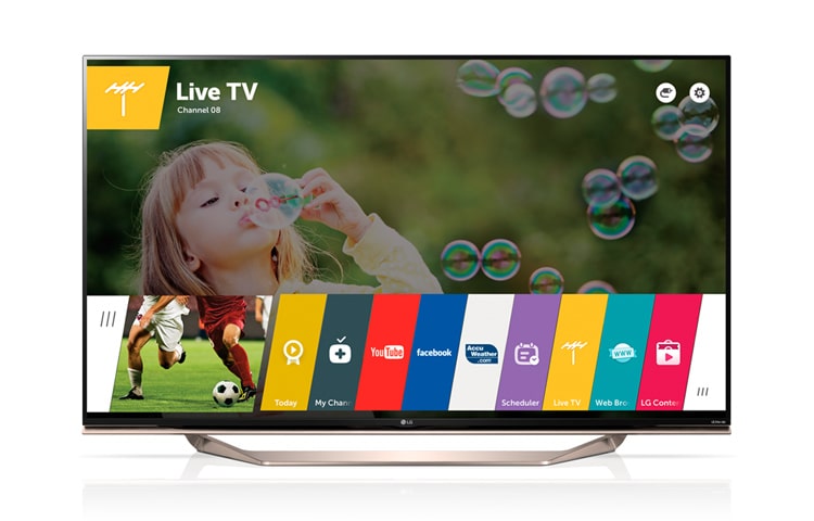 LG 60 collu Ultra HD Smart TV televizors ar WebOS 2.0 un Harman Kardon® skaņas sistēmu., 60UF856V