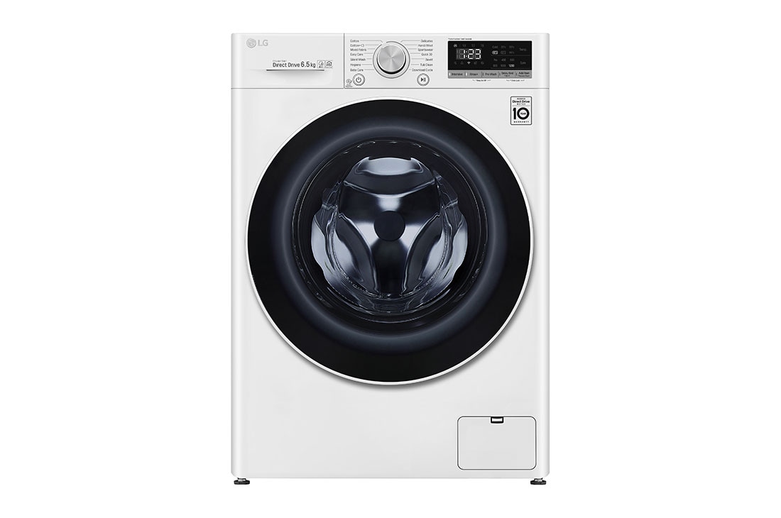 LG 400. sērijas 6,5 kg veļas mašīna, dziļums 45,5 cm, F2WN4S6N0, F2WN4S6N0