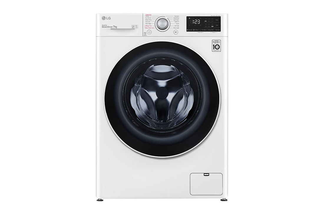 LG 300. sērijas 7 kg veļas mašīna, dziļums 47,5 cm, F2WV3S7S0E , F2WV3S7S0E