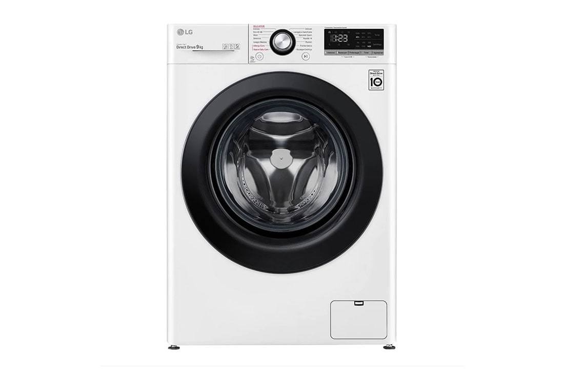 LG 300. sērijas 9 kg veļas mašīna, dziļums 56,5 cm, F4WV309S6E, F4WV309S6E