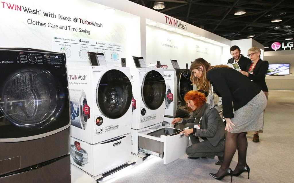 TwinWash veļas mašīnas