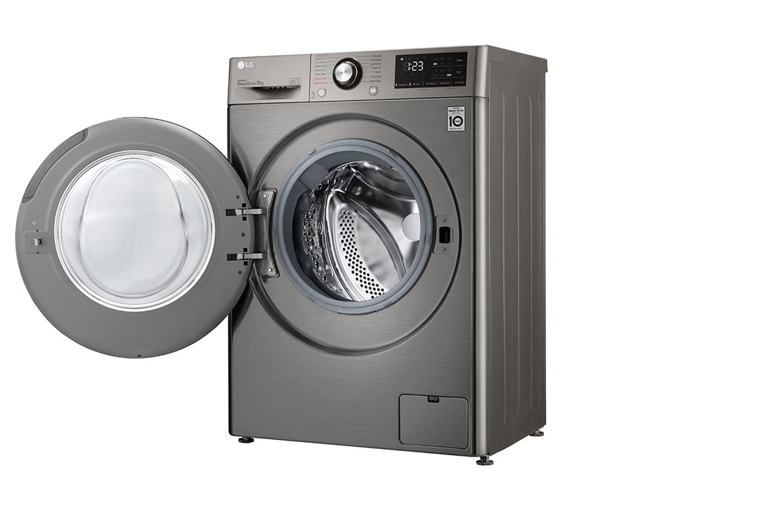 LG Lave-linge 8KG, A+++ (-30%), 6 Motion Direct Drive, 10 ans de garanties  sur le moteur DD