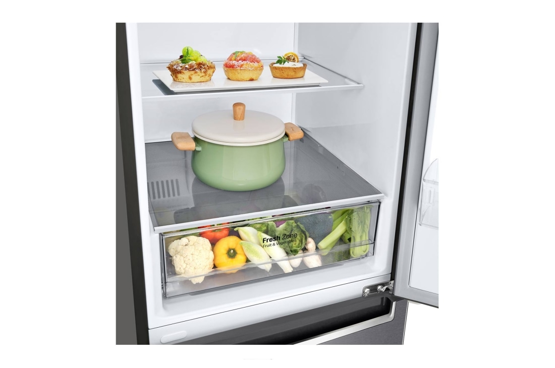 Réfrigérateur Combiné WHIRLPOOL 360 Litres NoFrost - Inox