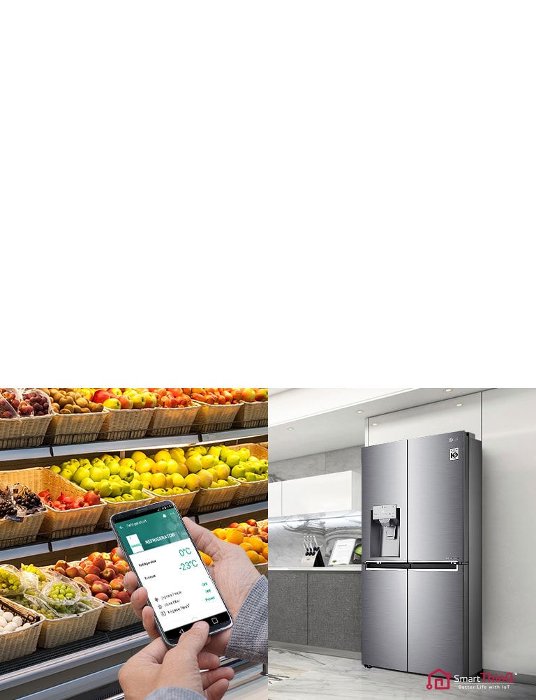 Lg Refrigerateur Multi Portes Door In Door 458l No Frost Compresseur Lineaire Inverter Lg Maroc