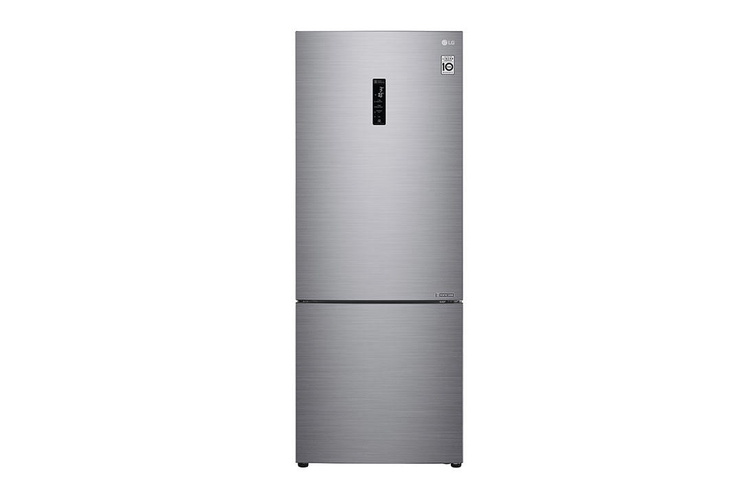 LG Réfrigérateur à congélateur en bas 455 L avec Door Cooling+™, Front view, GR-B639NLCM