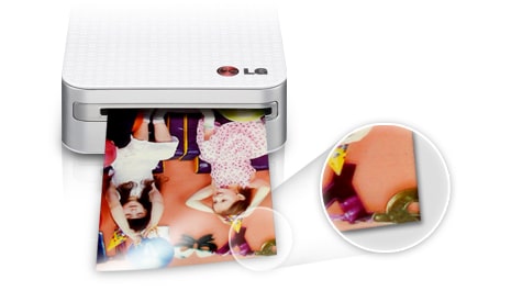 LG Impresora Portátil POCKET PHOTO con Tecnologia ZINK (sin tinta