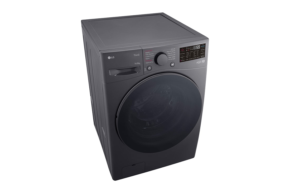 Lavasecadora LG Automática WD16SG2S6 16kg Plata