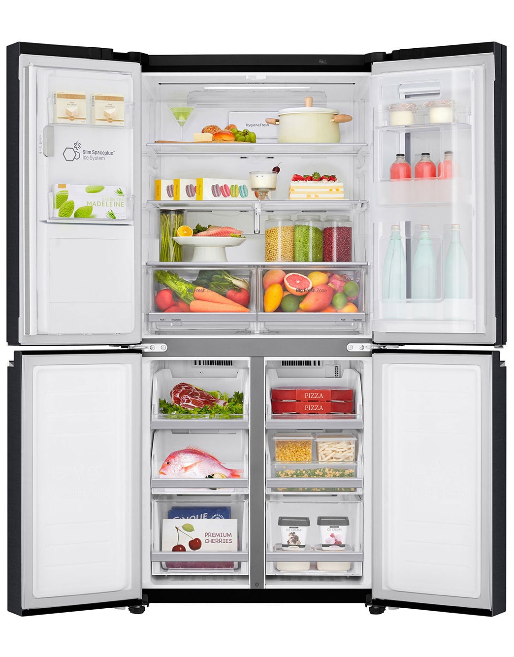 Refrigerador French Door LG Instaview Inteligente Pies