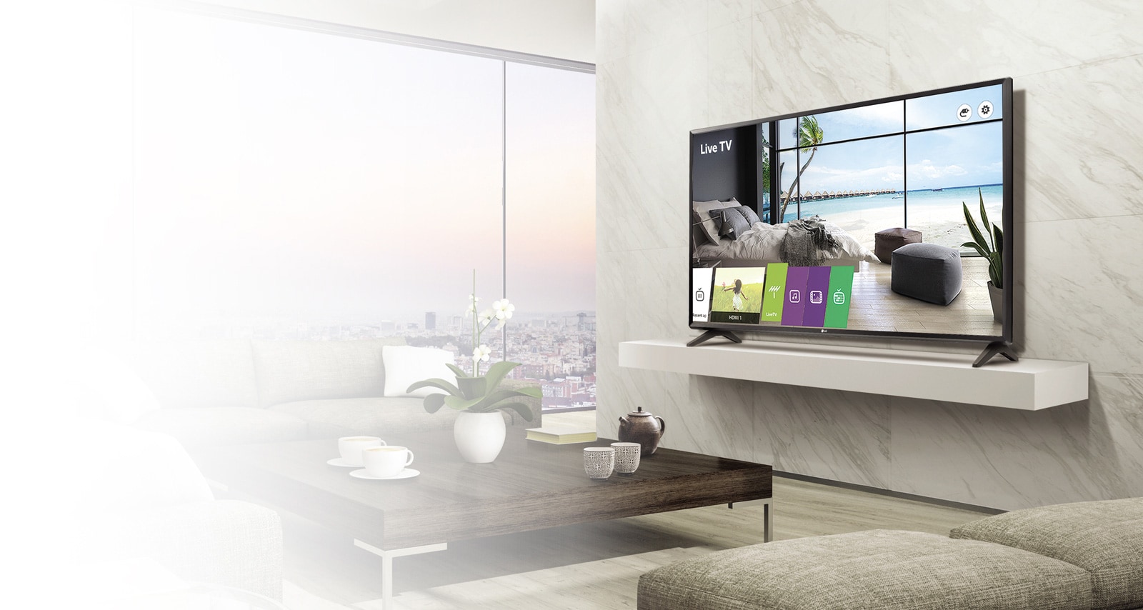 Essential Commercial TV with Multiple Use<br>1