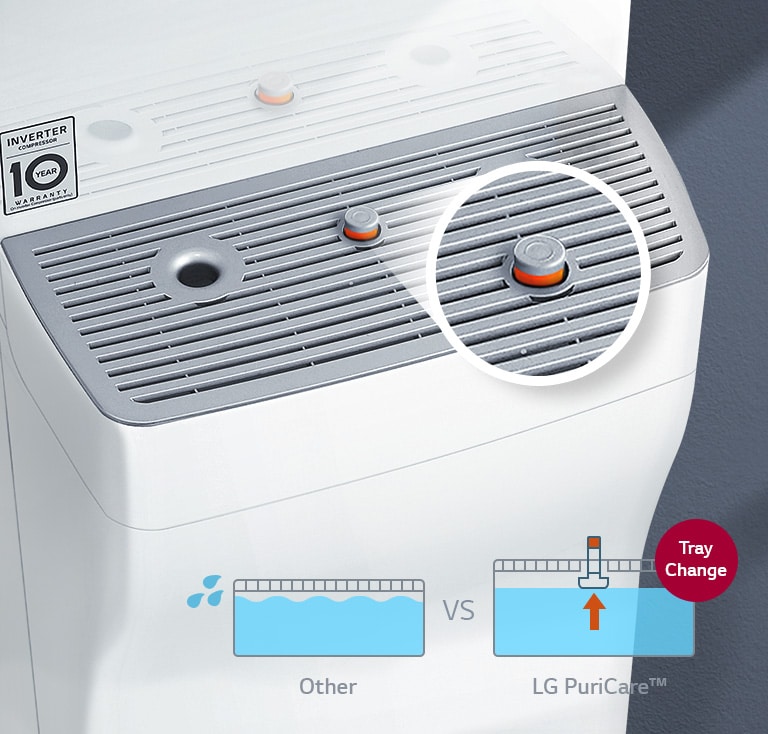 Lg Slim Stand Lg Puricare™ Water Purifier With Tankless Cold Water And Big Hot Water Capacity 9968