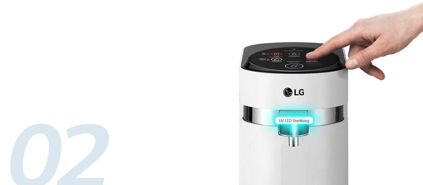 LG Tankless LG PuriCare™ Water Purifier with 3stage filtration