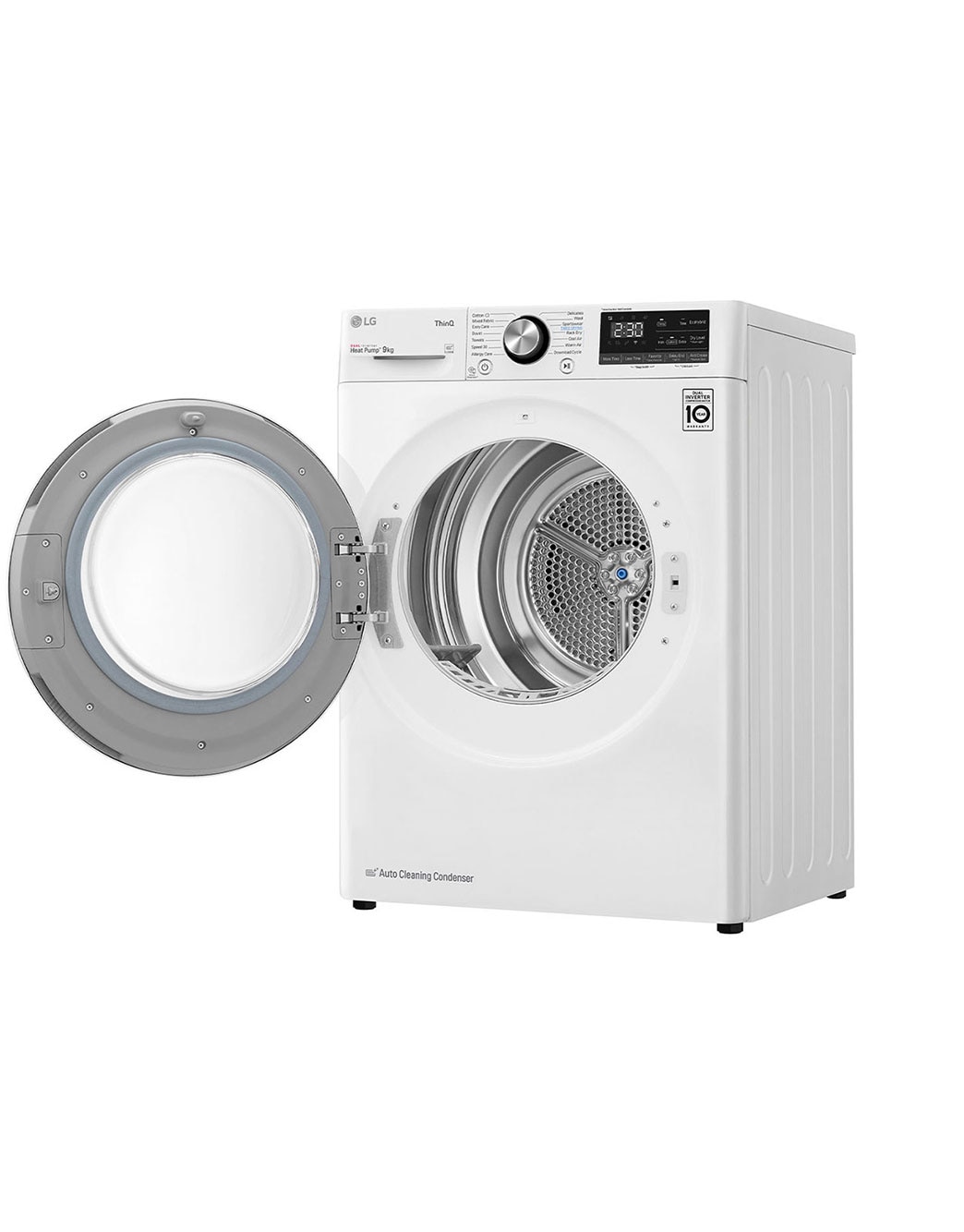 LG 9kg Dual Inverter Heat Pump™Dryer with Auto Cleaning condenser LG