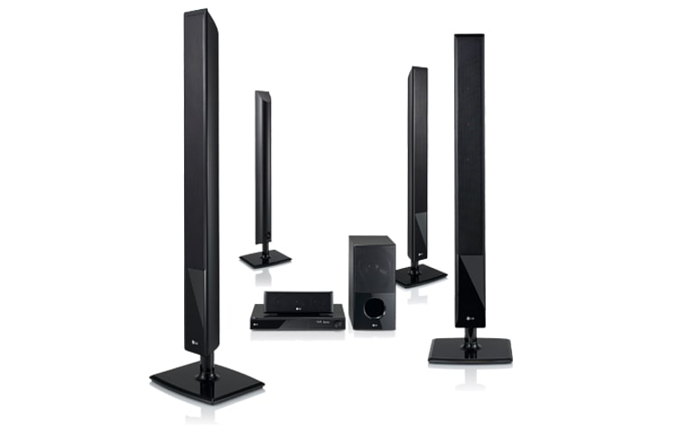 LG 5.1 DVD Home Cinema System, HT905TA-F2