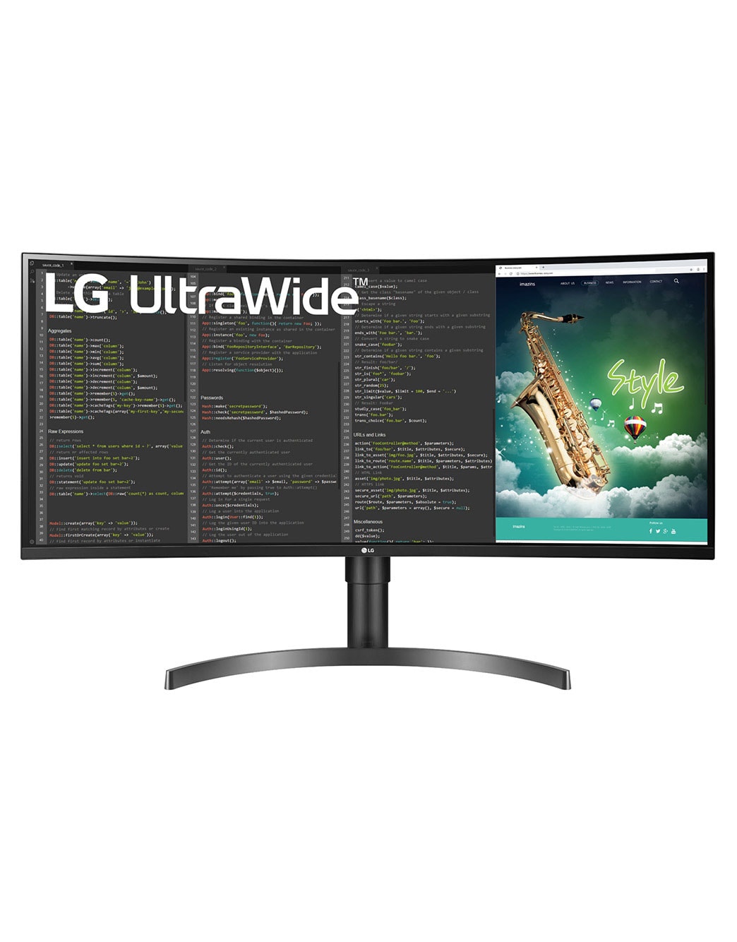 curved monitor 120 cm