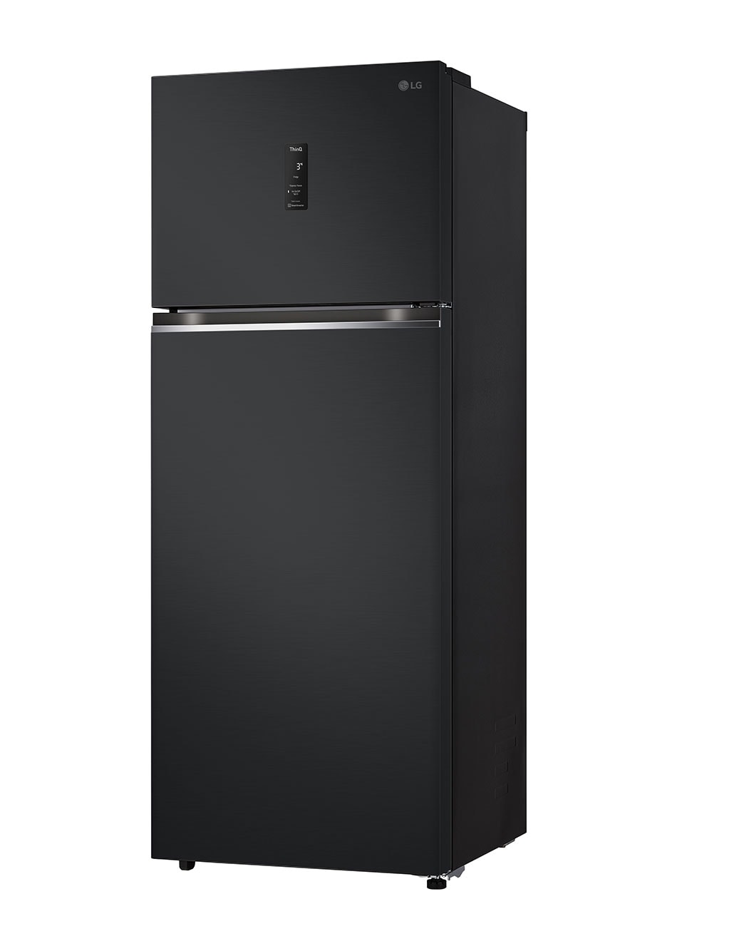 493L Top Freezer Fridge in Essence Matt Black | LG Malaysia