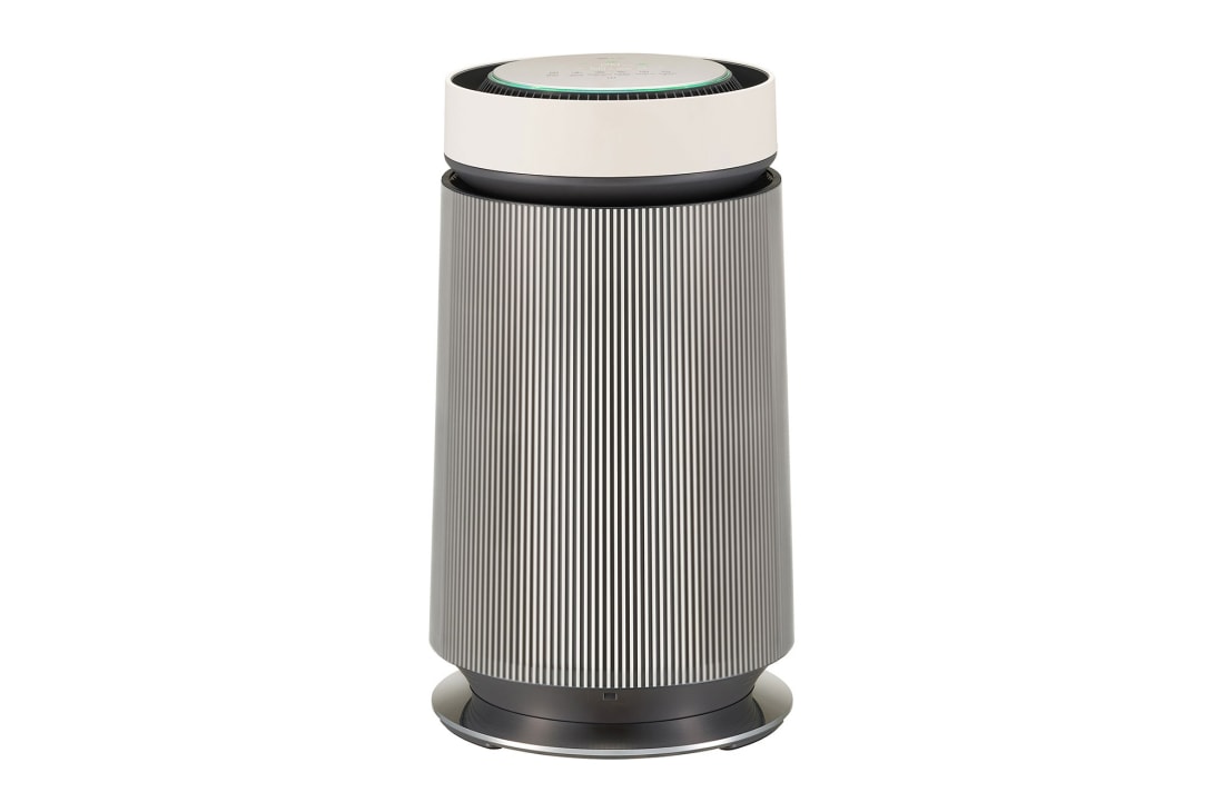 LG PuriCare™ 360º Alpha Pet Single (Beige) Air Purifier with Allergy Care and and Pet Mode, Front, AS65GDBY0