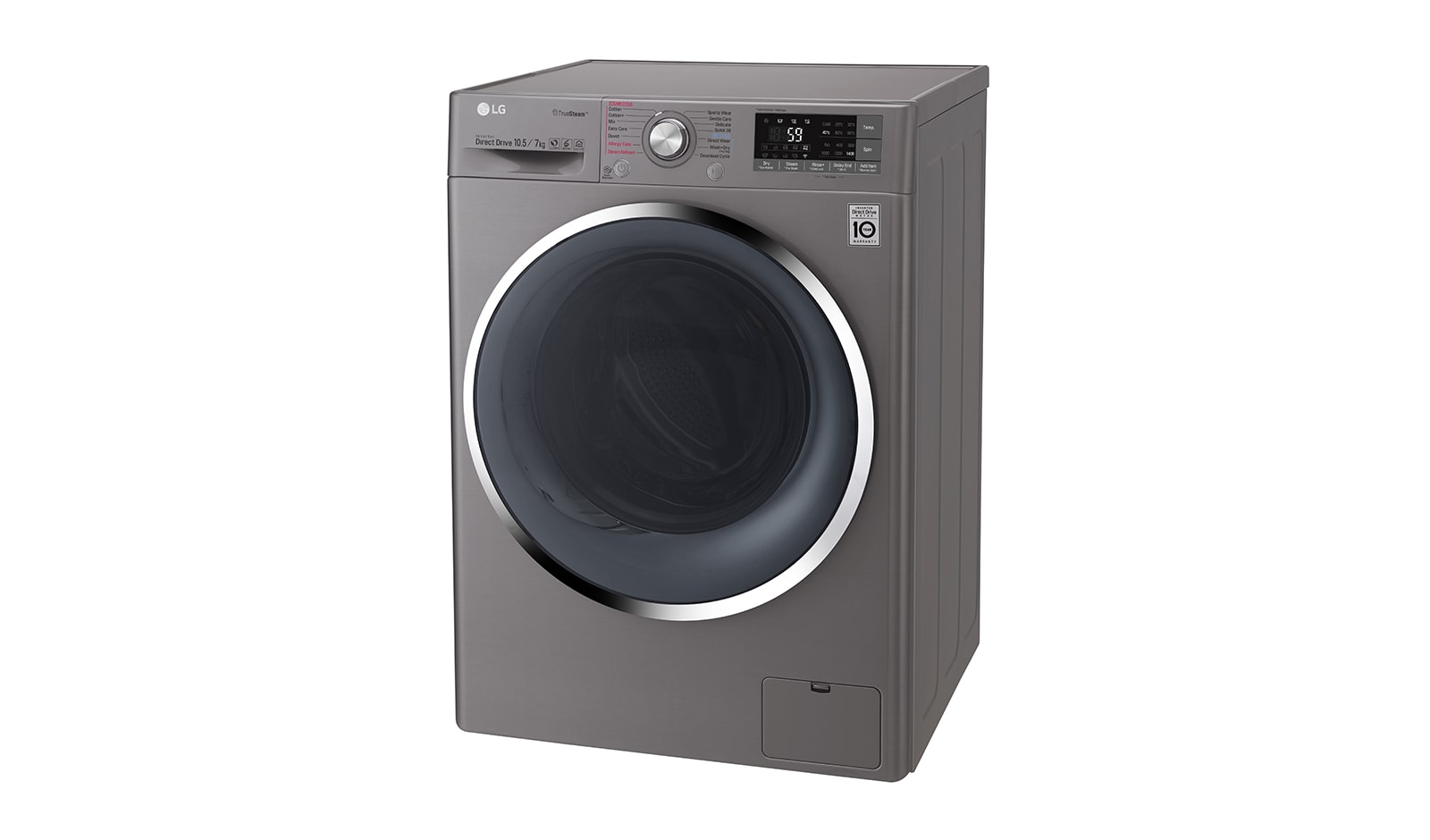 lg direct drive 10.5 7kg truesteam