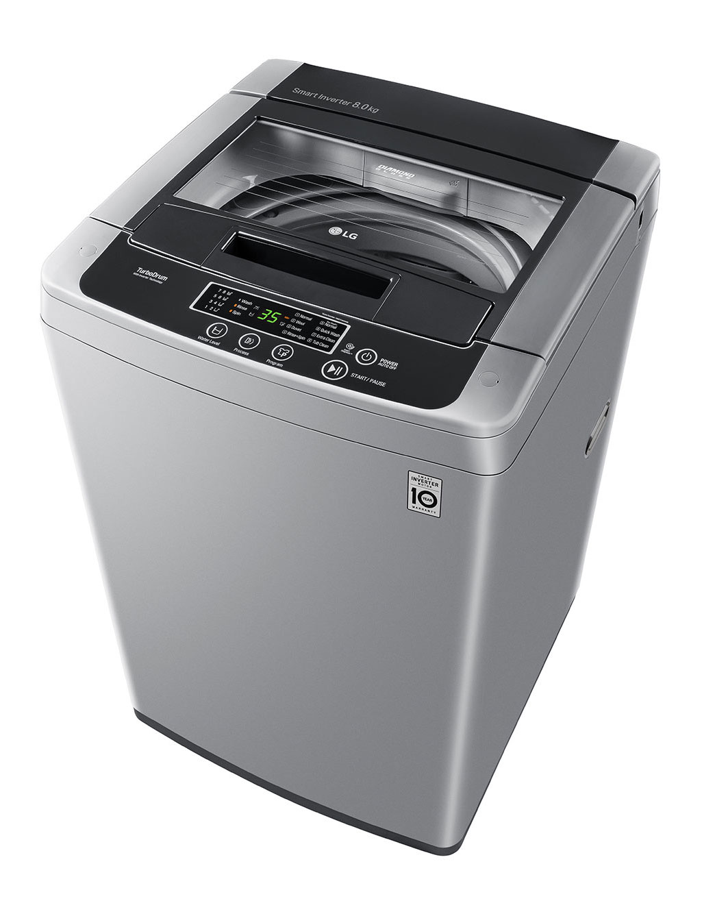 Lg 8kg Top Load Washer With Smart Inverter Lg Malaysia 7856