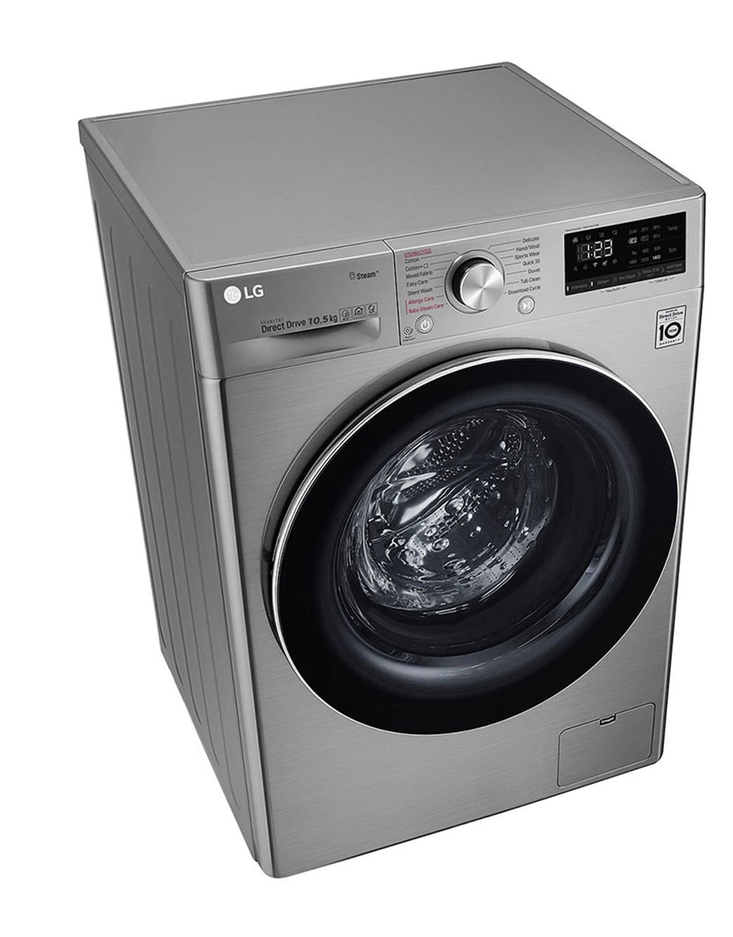 LG FV1450S4V : 10.5kg Ai Direct Drive Washing Machine with Steam ...