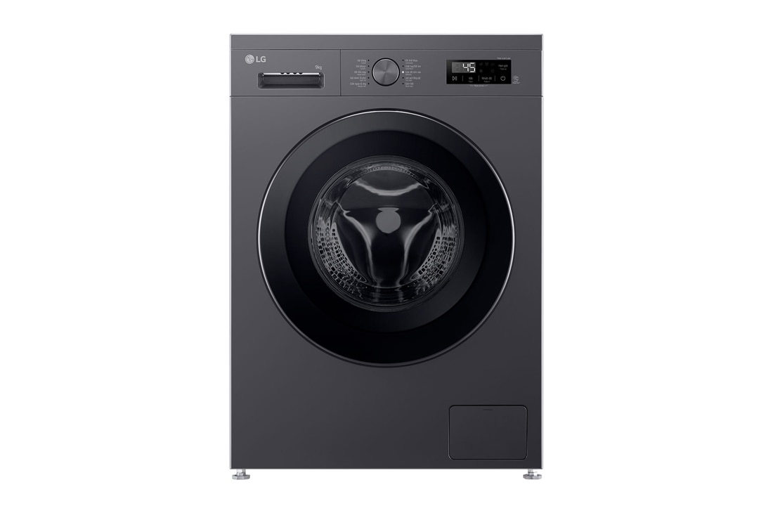 LG 9kg Front Load Washer with 6 motion Inverter Direct Drive, Front view, FB1209S6M
