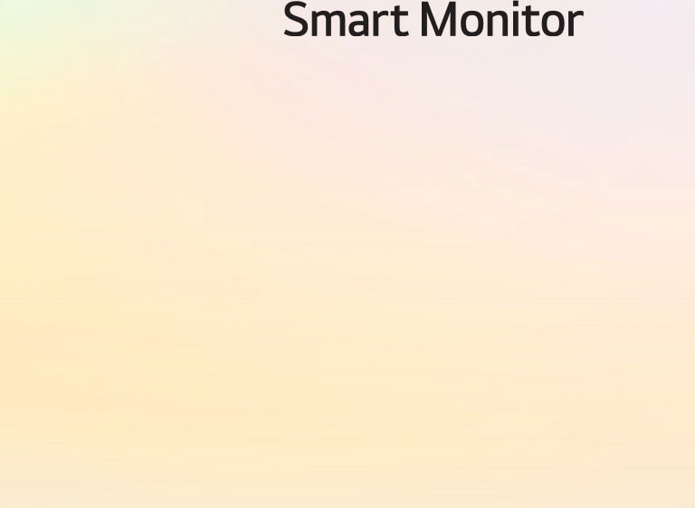 LG MyView Smart Monitor - Jouw eigen plek, met jouw eigen scherm.	