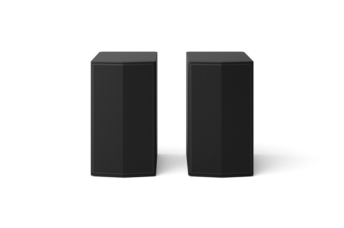 LG rear speakers voor TV 2.0-kanaal SPT8-S, Vooraanzicht van achterluidsprekers, SPT8-S