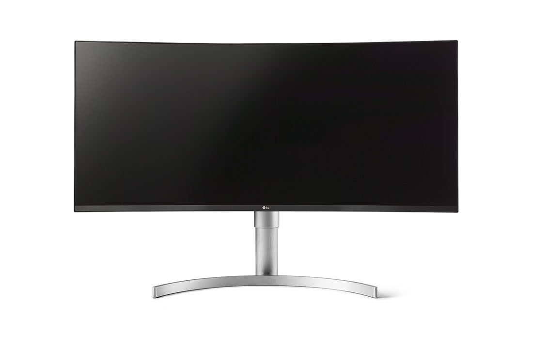 LG 35'' UltraWide™ QHD HDR VA curved monitor, vooraanzicht, 35WN75CP-W
