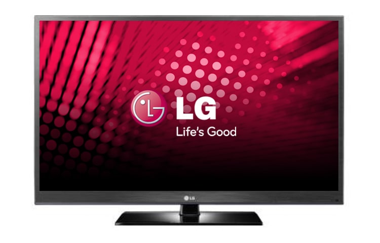 LG 42'' 3D plasma-tv met Razor Frame-design, 2D naar 3D converter, 600Hz Max Subfield Driving en 0.001ms responstijd., 42PW450
