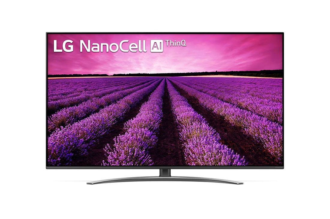 LG 55'' (139 cm) NanoCell TV SM8050 | Quad Core Processor | 4K Active HDR | DTS Virtual: X | Cinema screen design, 55SM8050PLC