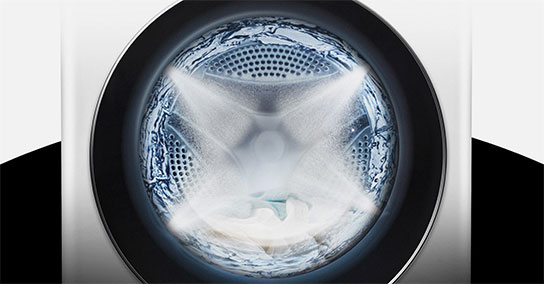 Image of LG AI DD™ Washing Machine with Steam⁺™ technology