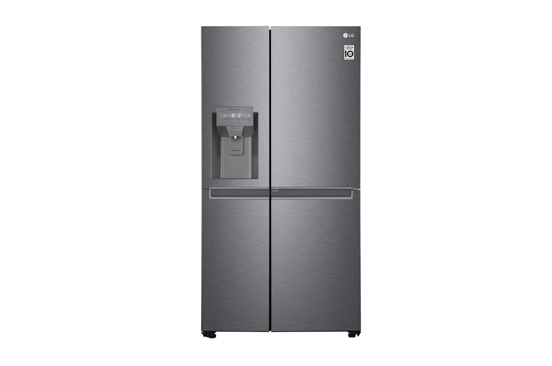 LG 634L Door in Door™ Side by Side (Dark Graphite), Energiklasse F, Vann/isdispenser uten vanntilkobling, Smart Diagnosis™, GSJV31DSXF, GSJV31DSXF