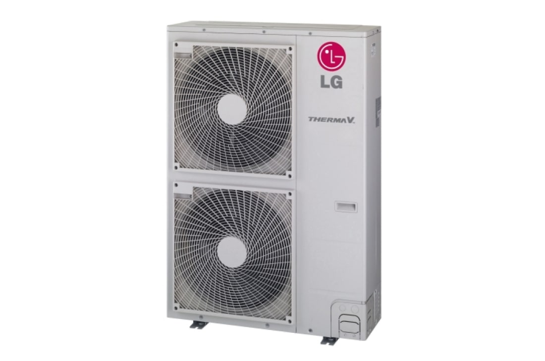 LG Luft/vannvarmepumpe, 3-fase, 400V, vanntemperatur 15/55°C (min/maks), COP 4,5, Therma V Split 12kW - 3 fas