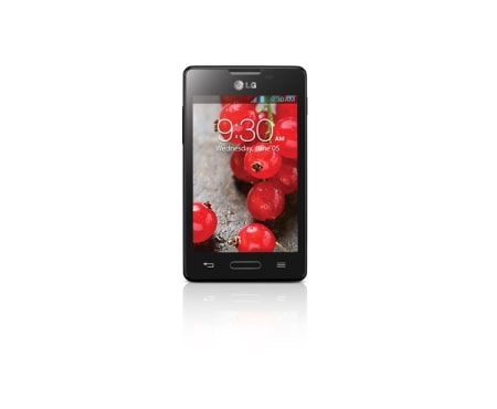 LG 3,8'' IPS-skjerm, 1 GHz prosessor, Android 4.1, 3MP kamera, Optimus L4II E440