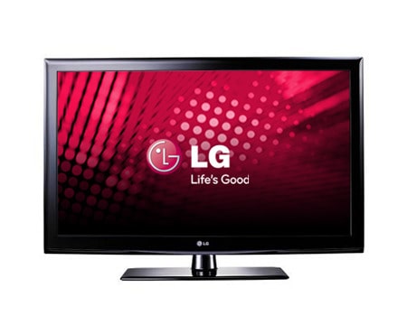 LG LED-TV som via USB-porten leser de fleste medieformater., 37LE450N