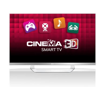 LG LED TV med tynne rammer, Smart TV og Cinema 3D., 47LM649T