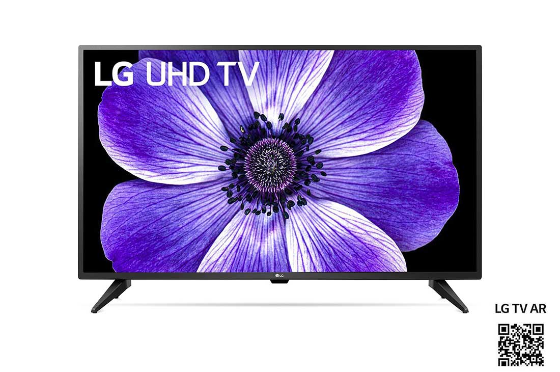LG UN70 65” 4K Smart UHD TV, fremside med integrert bilde, 65UN70006LA