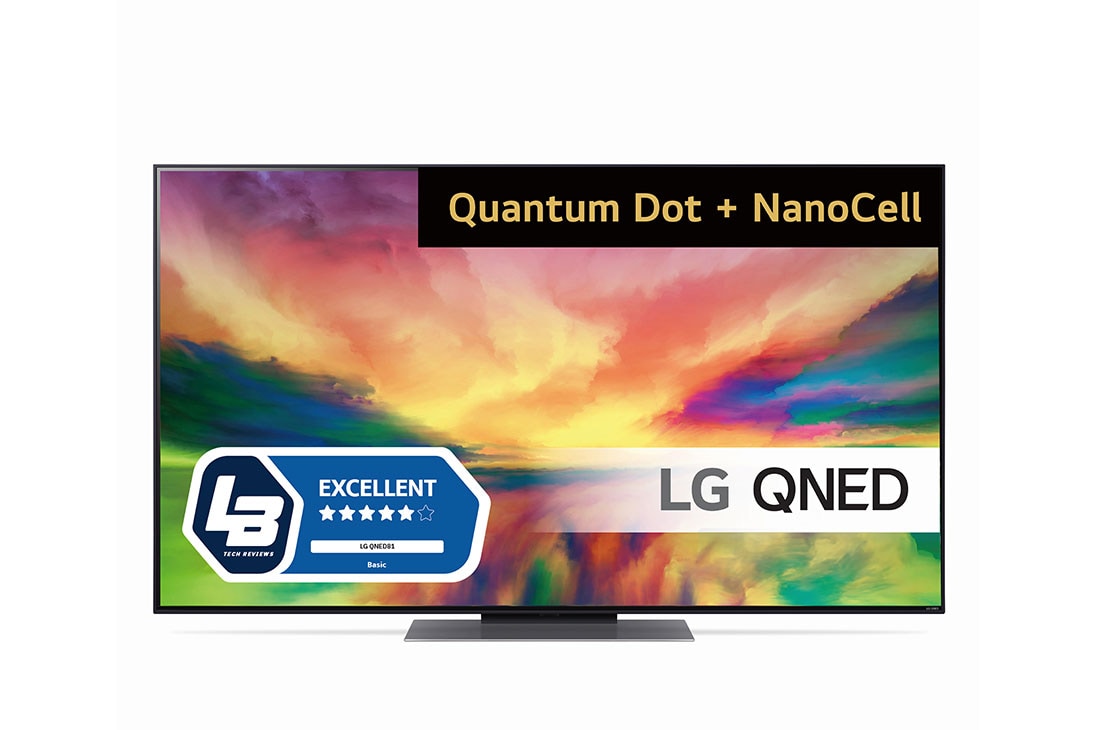 LG 55'' QNED 81 - 4K TV (2023), front view , 55QNED816RE