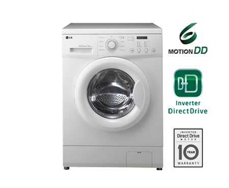 LG F12C3QD 1-7 kg 6 Motion Direct Drive vaskemaskin, F12C3QD