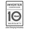 Inverter Compressor - 10 Year Warranty