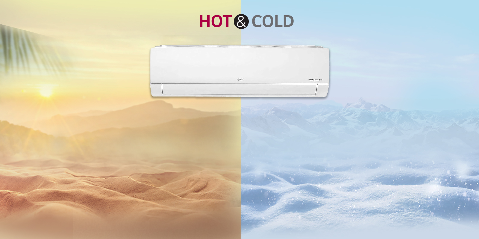 Dual Inverter Split Air Conditioner with LG ThinQ™ | LG NP