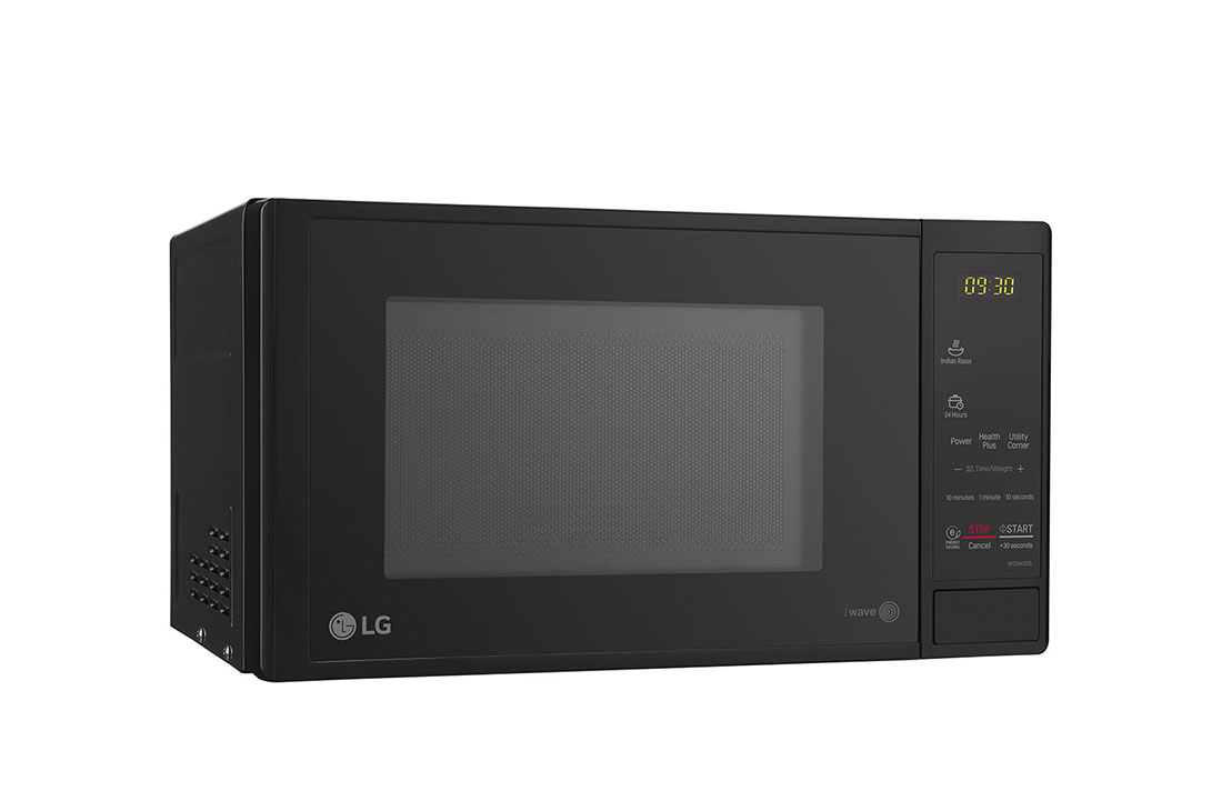 lg ms2043db 20 litre solo microwave oven