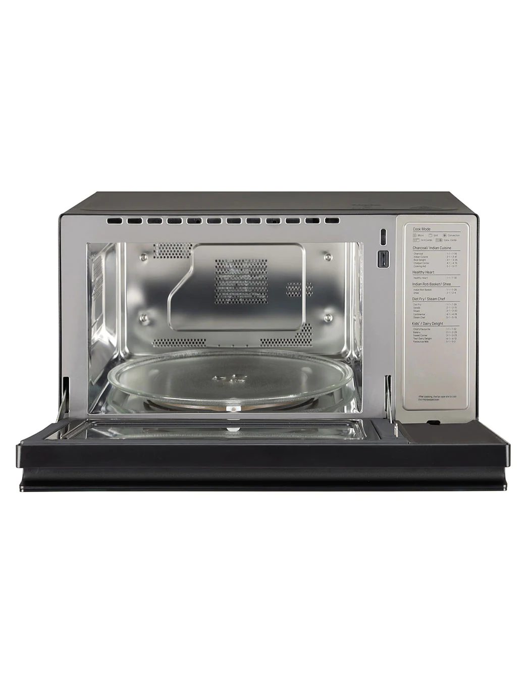 Lg flatbed store microwave