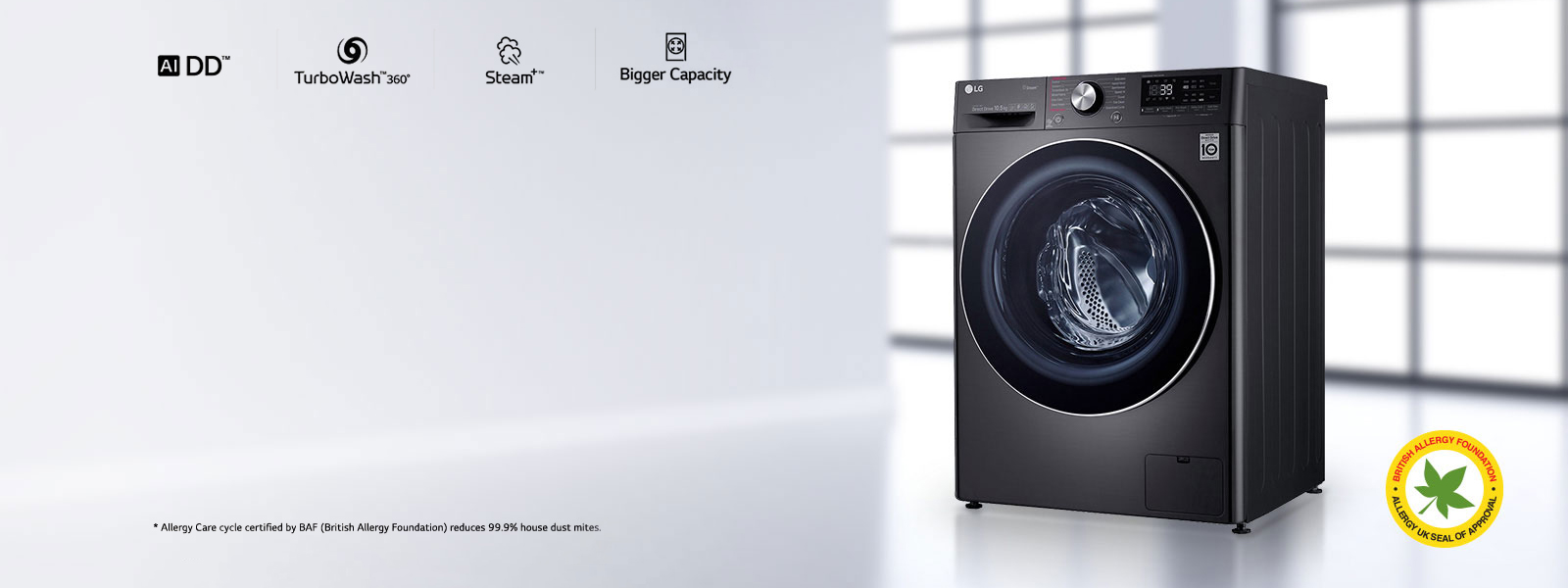 LG AI Direct Drive™ (AI DD™) Washing Machine1