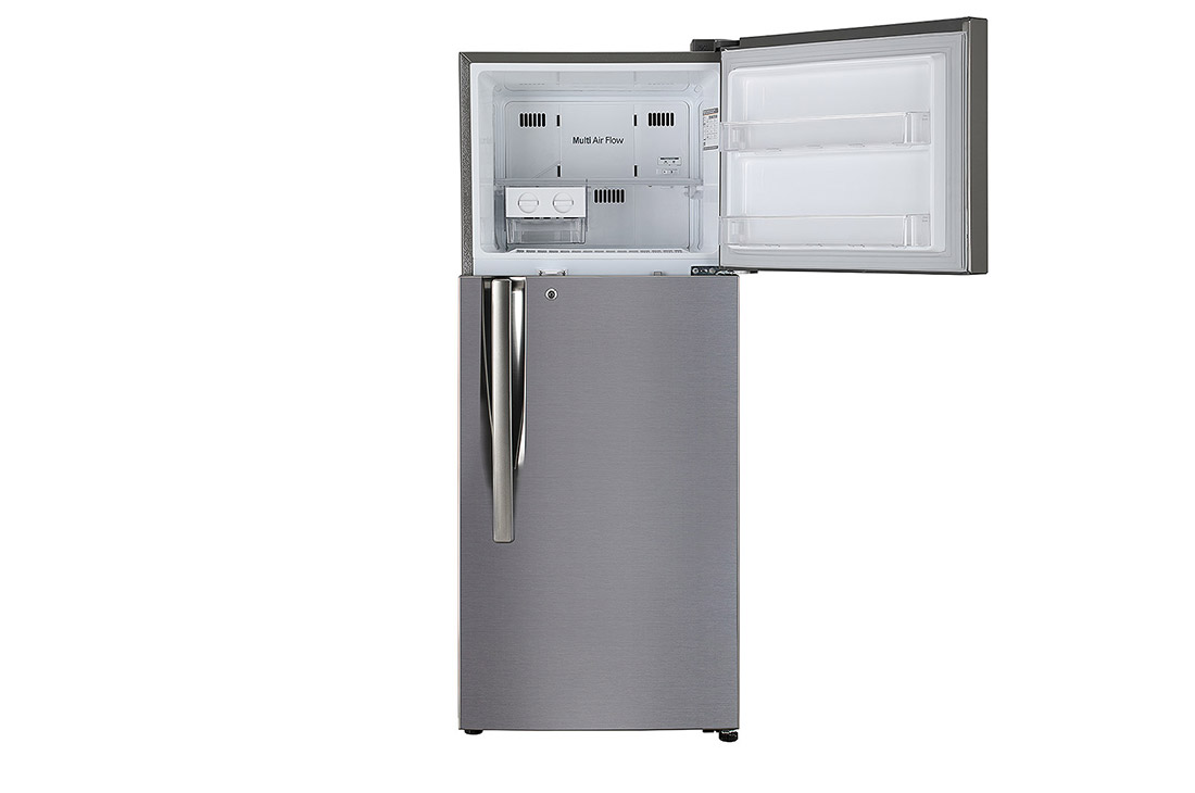 lg smart inverter refrigerator 258l shiny steel