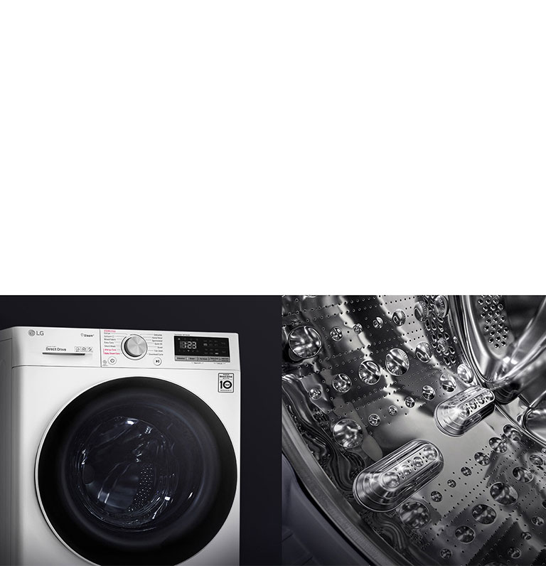 Lg 8kg Front Load Washing Machine With Steam Lg New Zealand