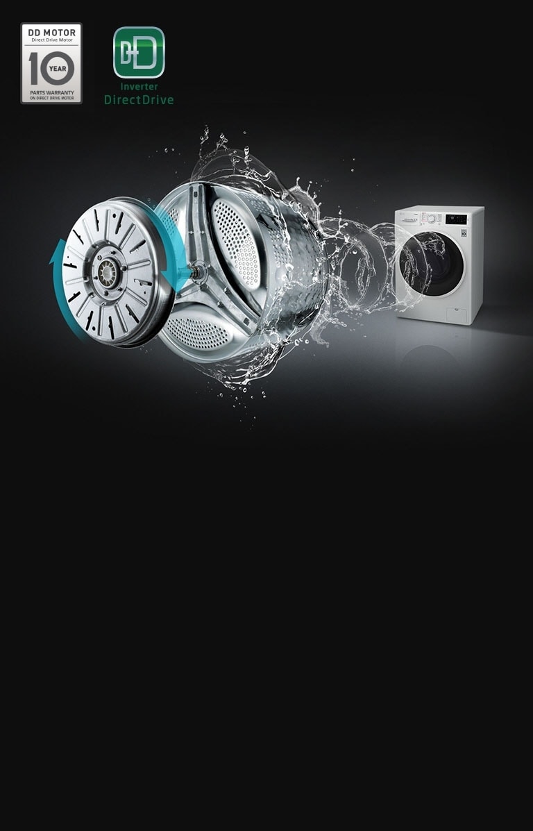 Lg 8kg Front Load Washing Machine With Steam Lg New Zealand