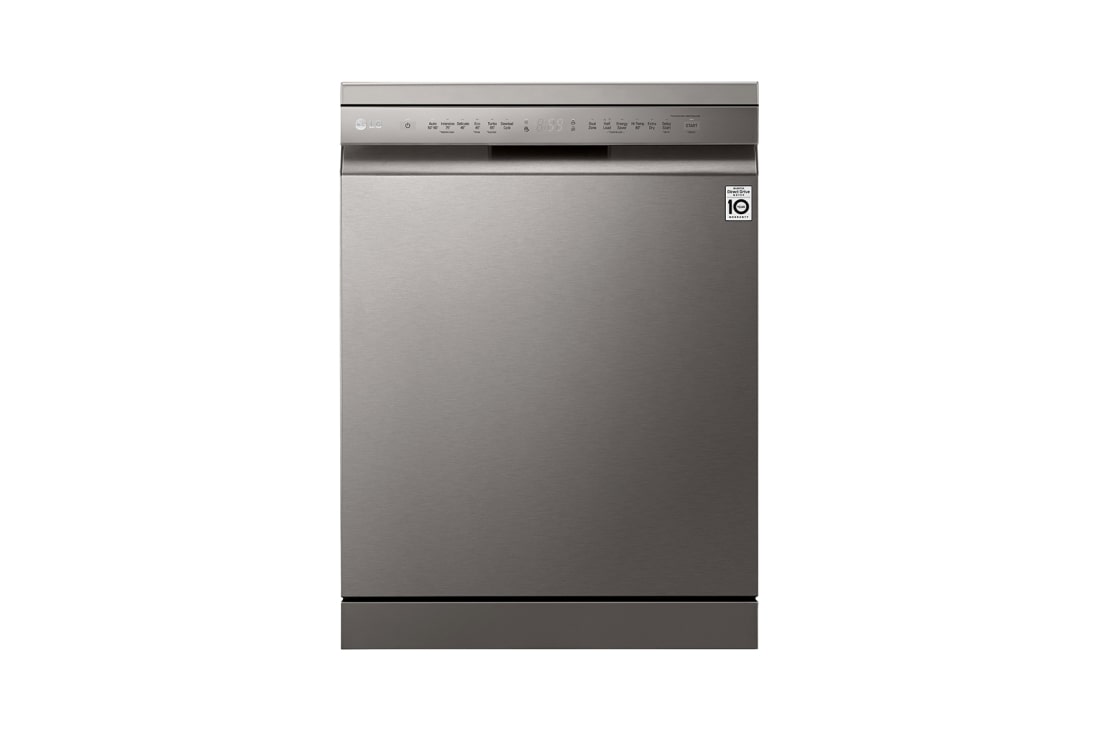 LG 14 Place QuadWash® Dishwasher in Platinum Steel Finish, XD4B14PS