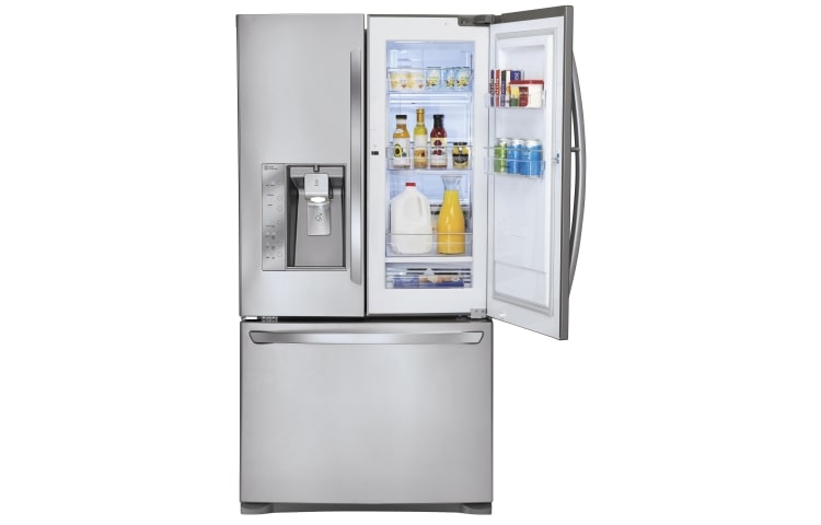 LG 730L 3 Door In Door French Door Refrigerator with Slim Ice Maker ...